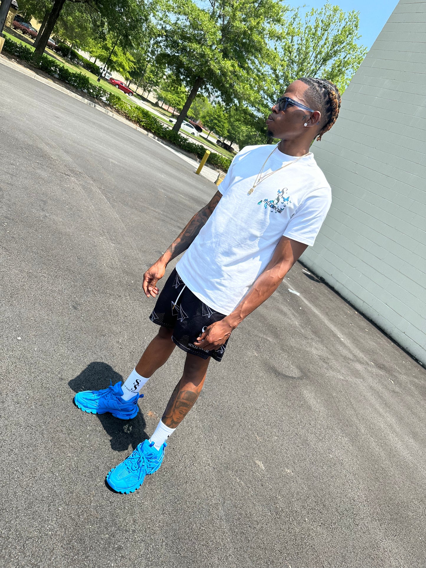 Stylez Sincere Paper Planes Shorts