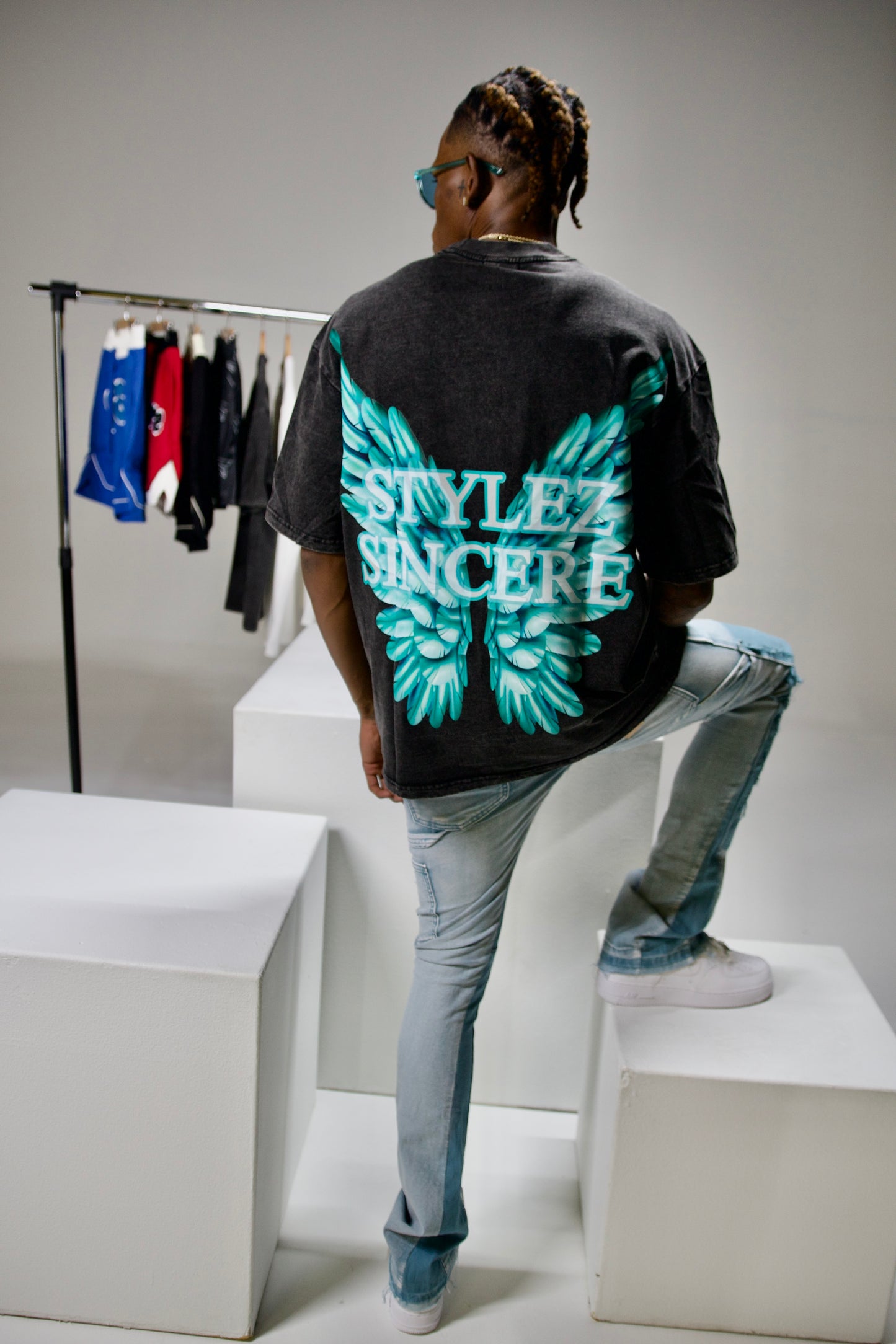 Stylez Sincere Over-Sized Angel Shirt
