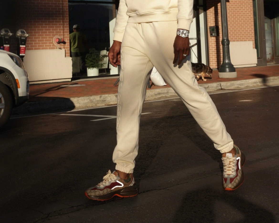 Cream Stylez Sincere Sweatpants